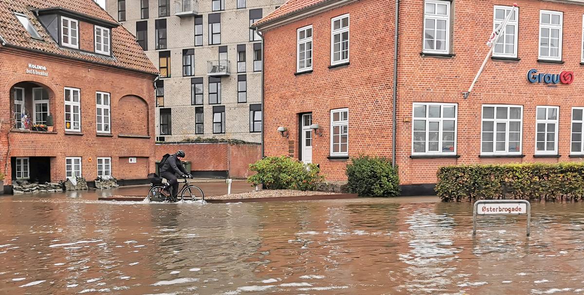 Flooding in Denmark