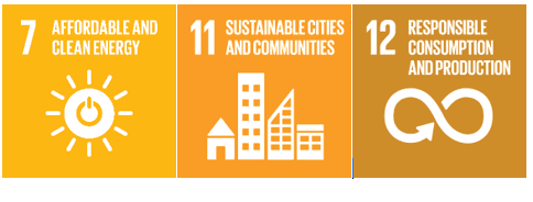 SDG 7, 11 and 12